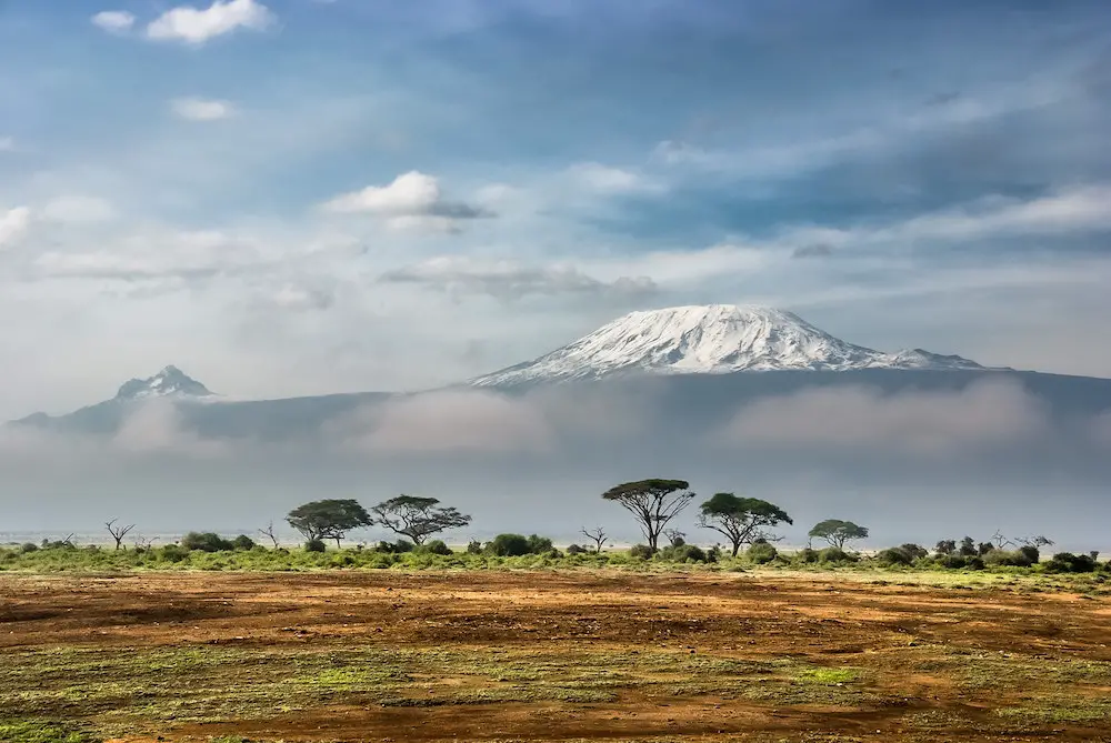 Picture of Kilimanjaro peak: packing list for kilimanjaro climb; Mount Kilimanjaro packing list.