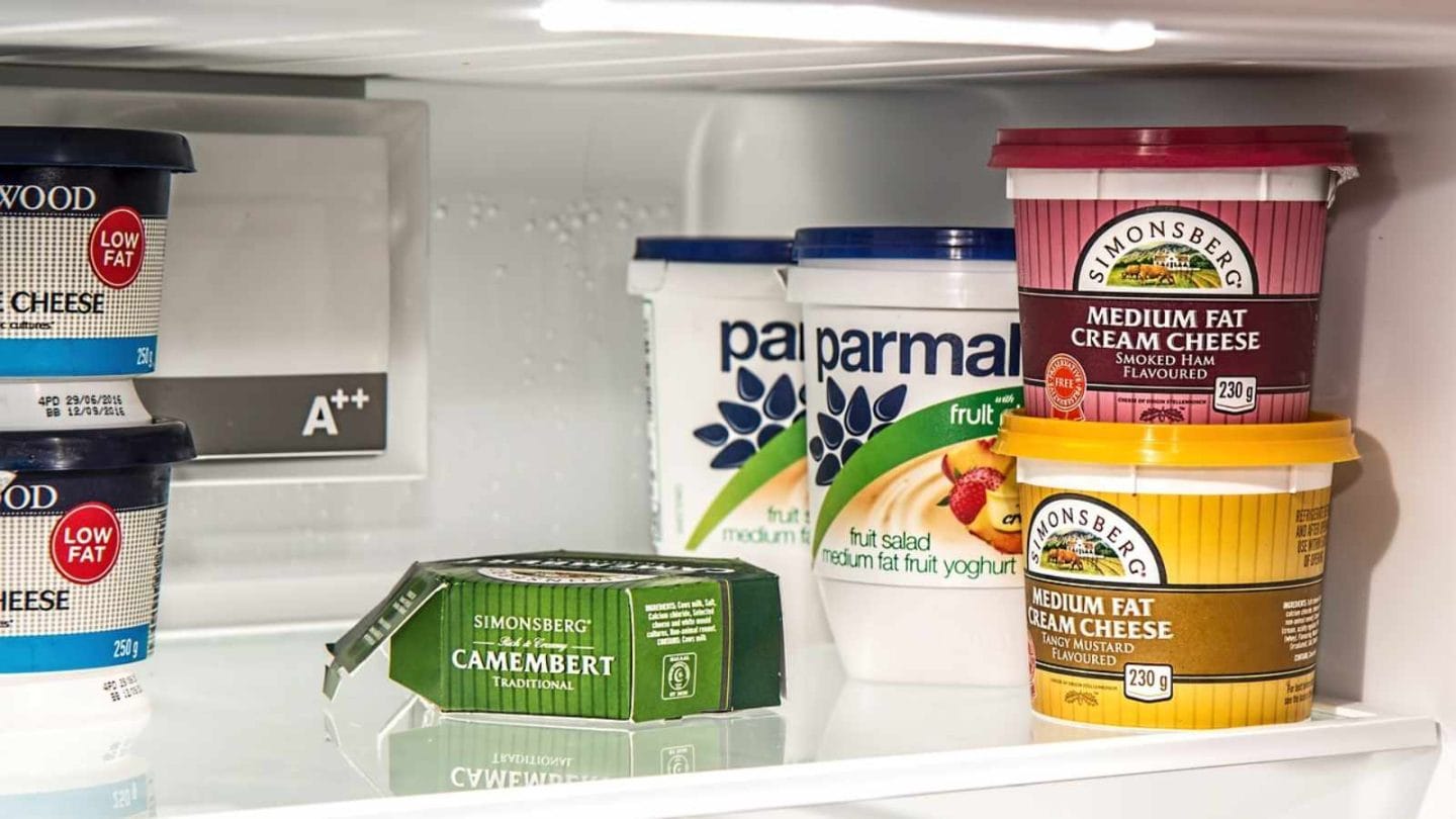 foods requiring refrigeration