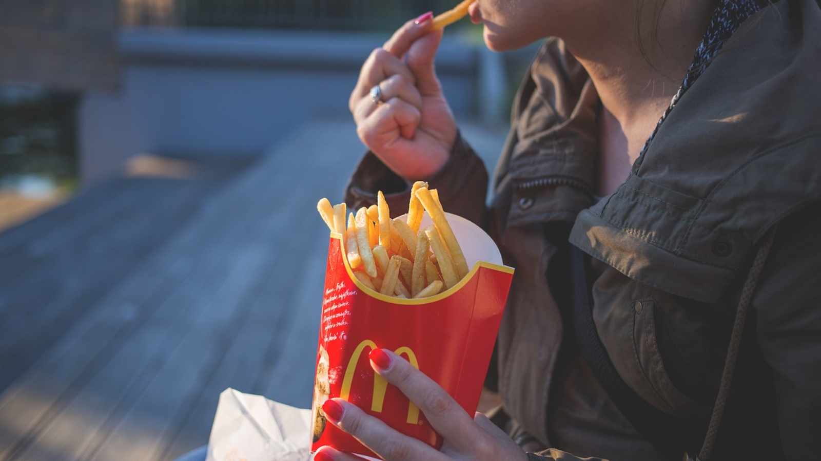 "You must love fast food!"