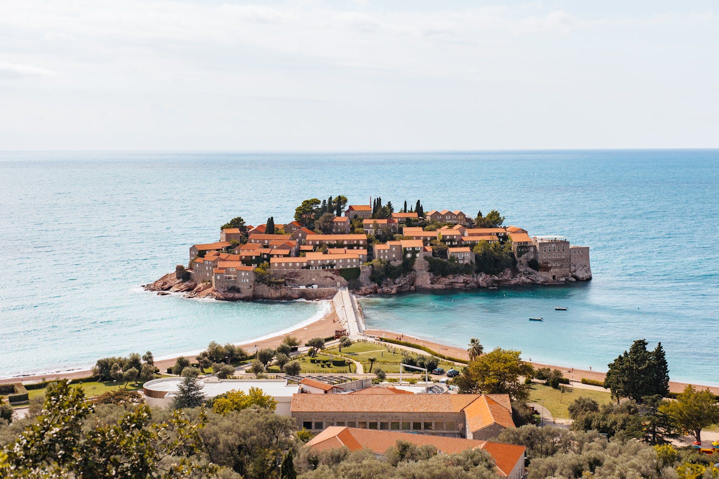 Explore the stunning picturesque village of Sveti Stefan, a top travel destination in Montenegro.