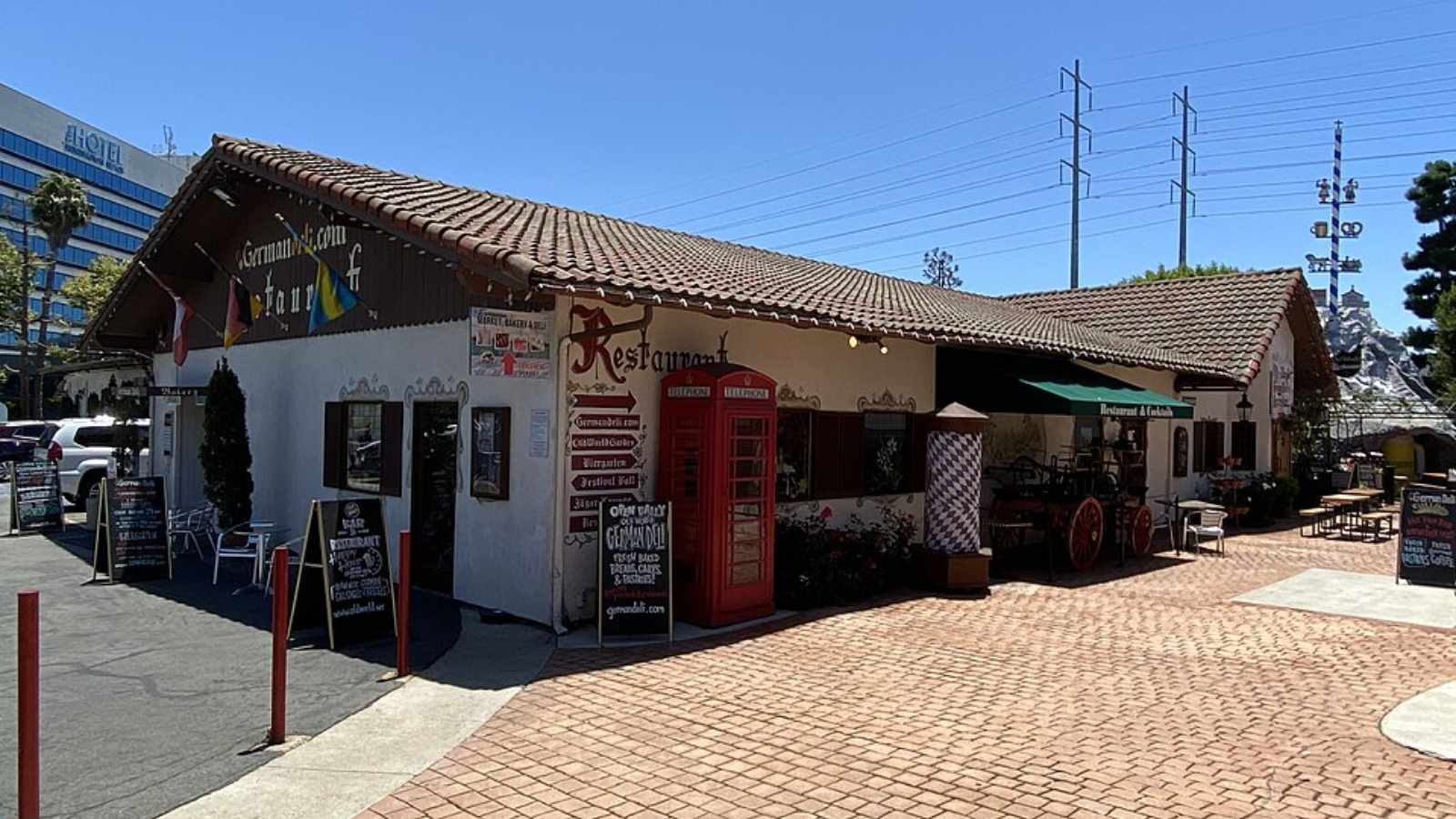The Biergarten at Old World – Huntington Beach, California