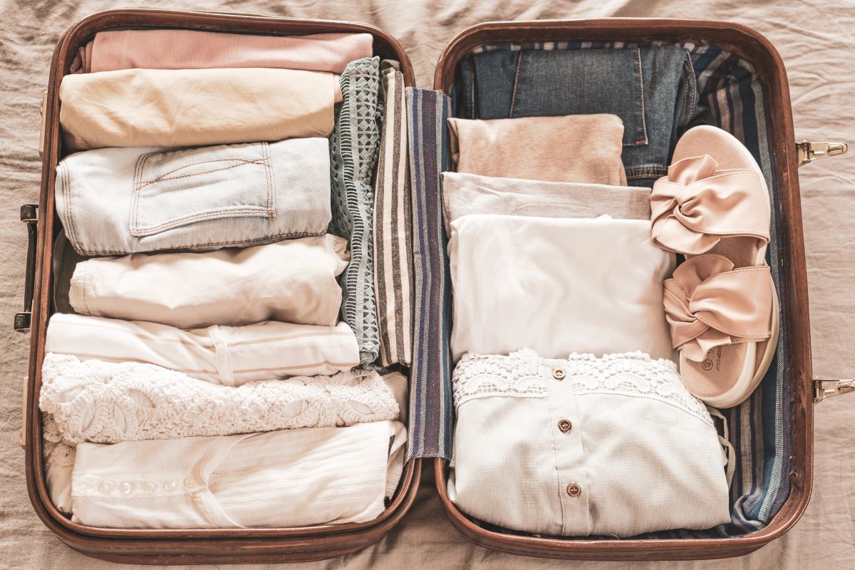 how to fit everything in a suitcase
