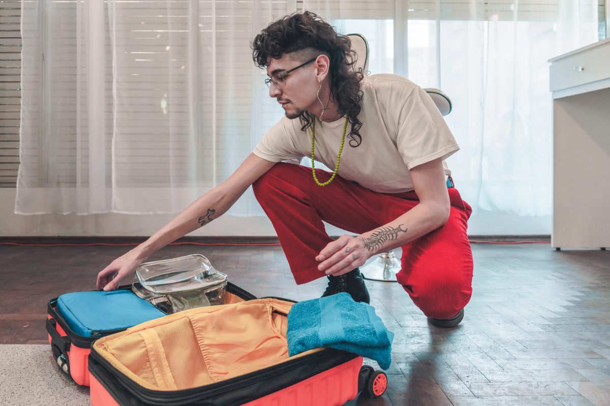 how to pack winter clothes in a suitcase