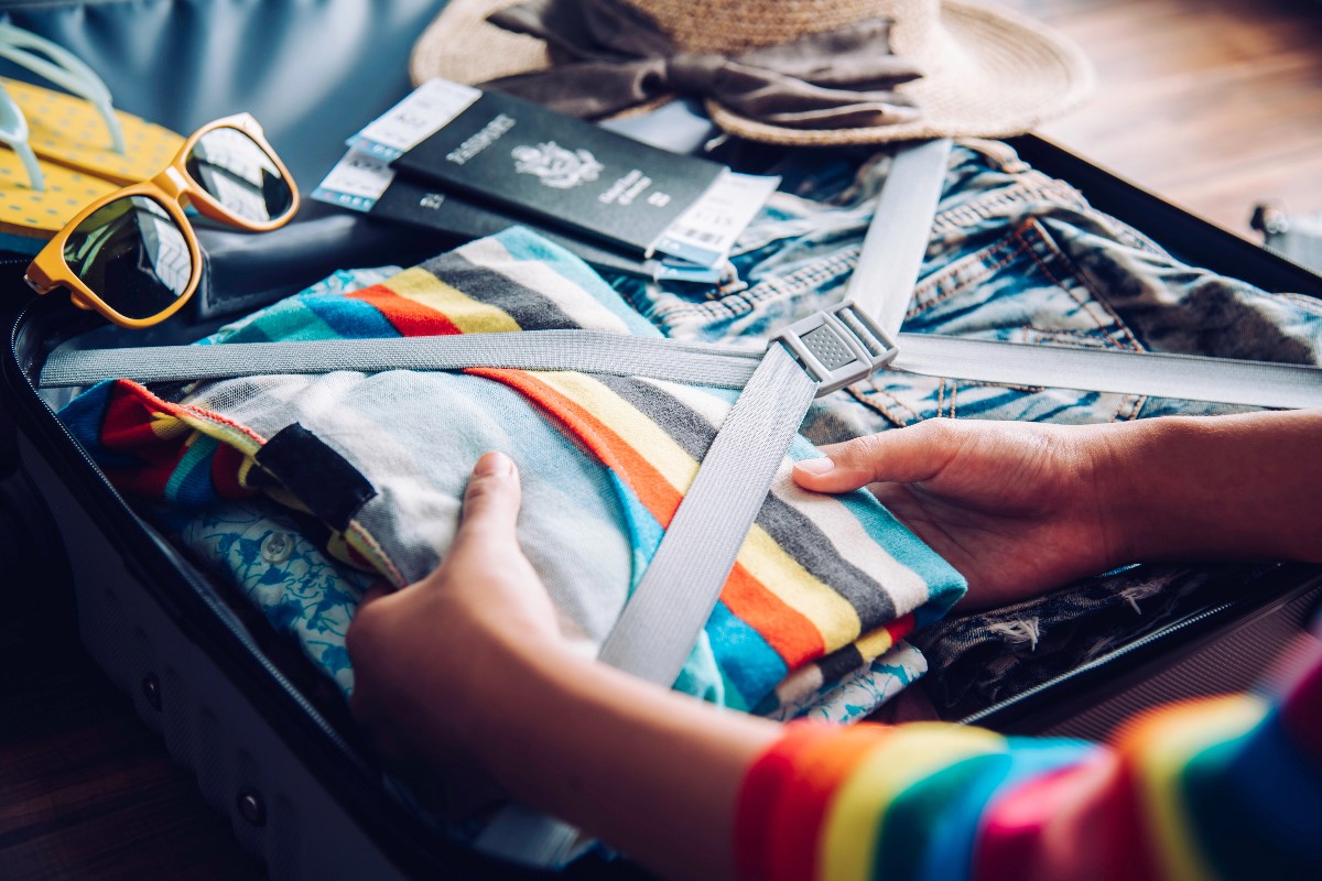 how to pack a suitcase for a plane