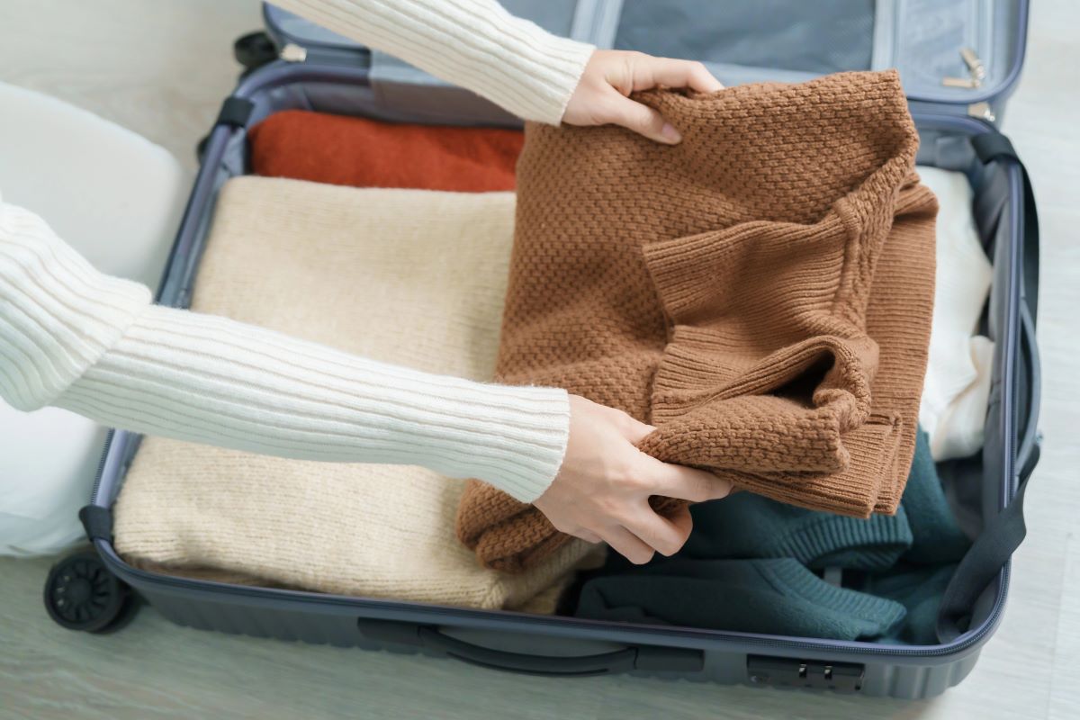 how to fit everything in a suitcase