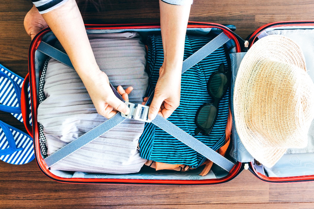 how to pack a suitcase for a plane