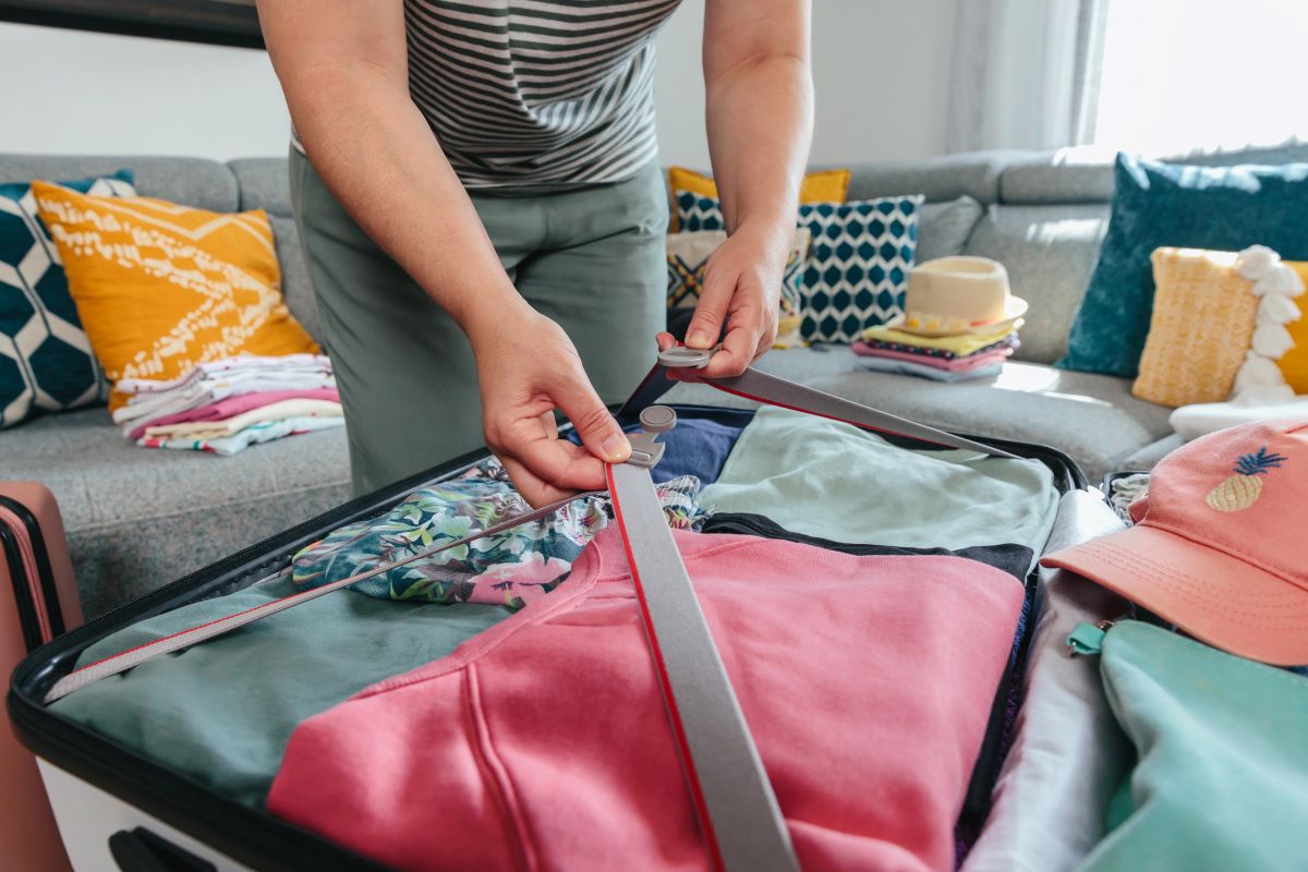 how to fit everything in a suitcase