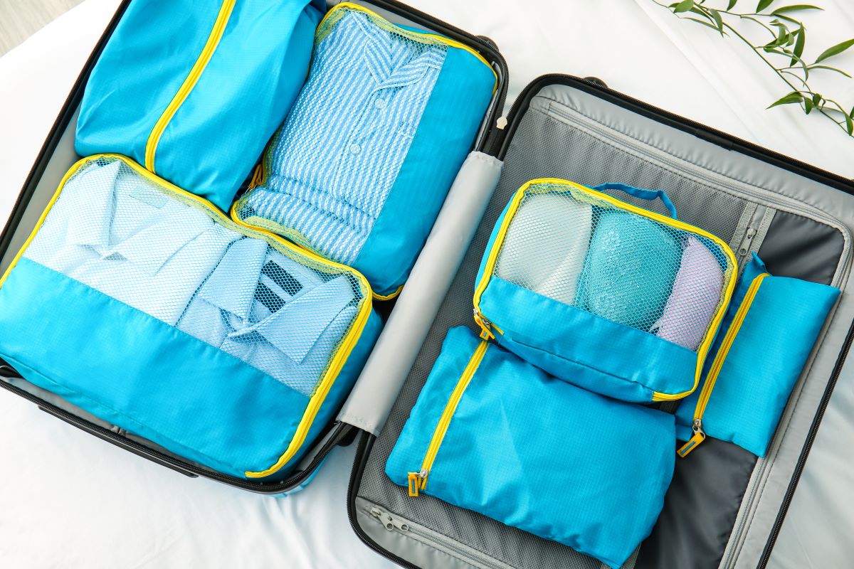 how to pack in packing cubes