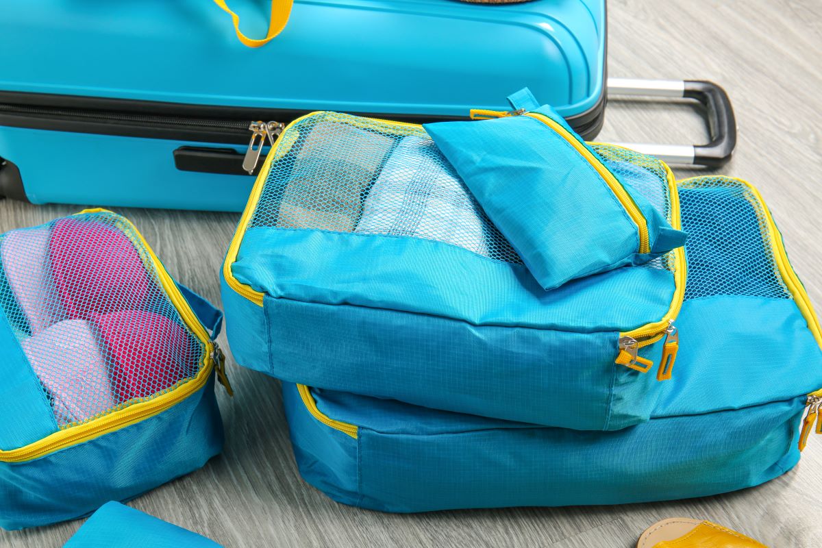 how to pack in packing cubes